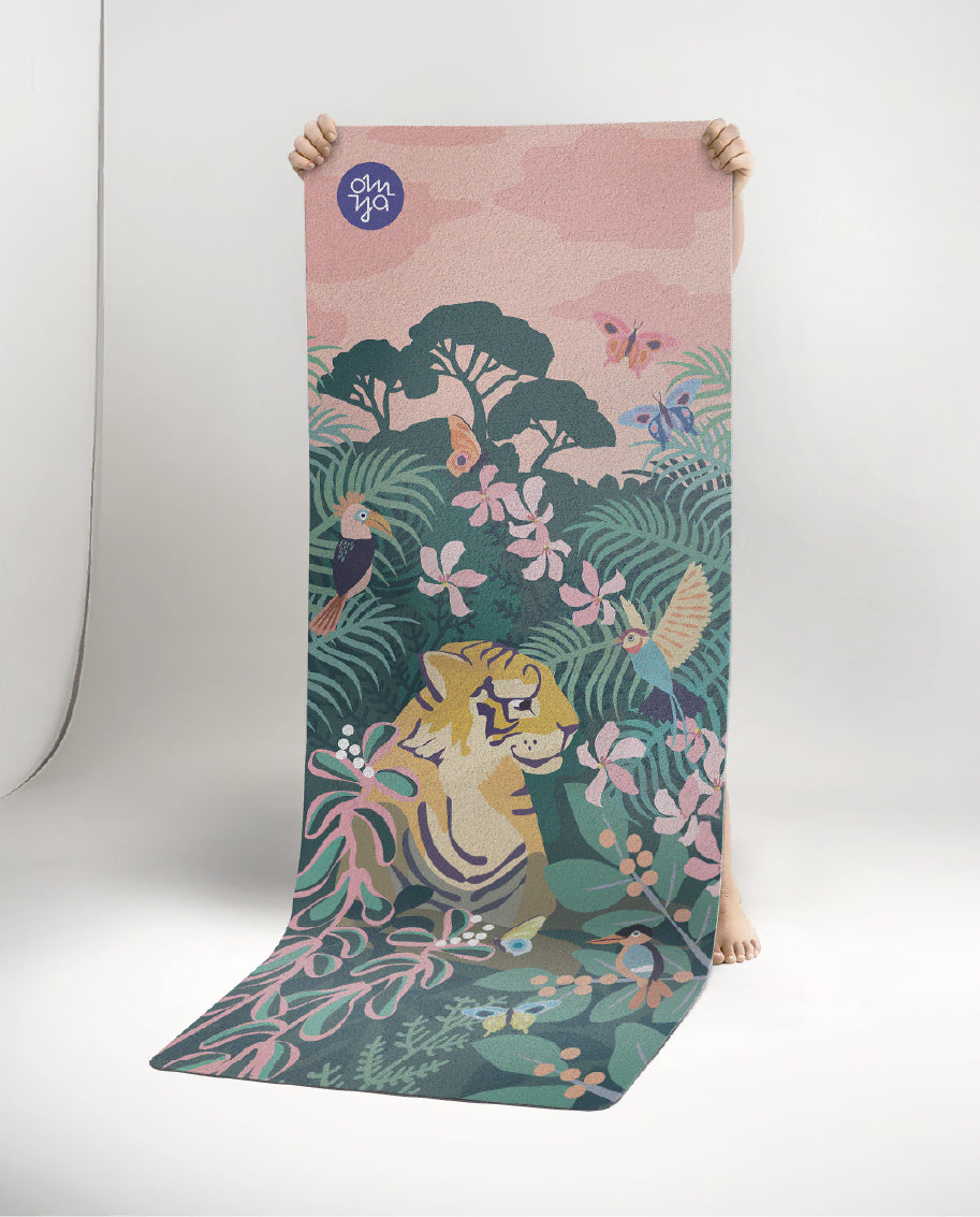 Kids Yogamatte - Curious Tiger