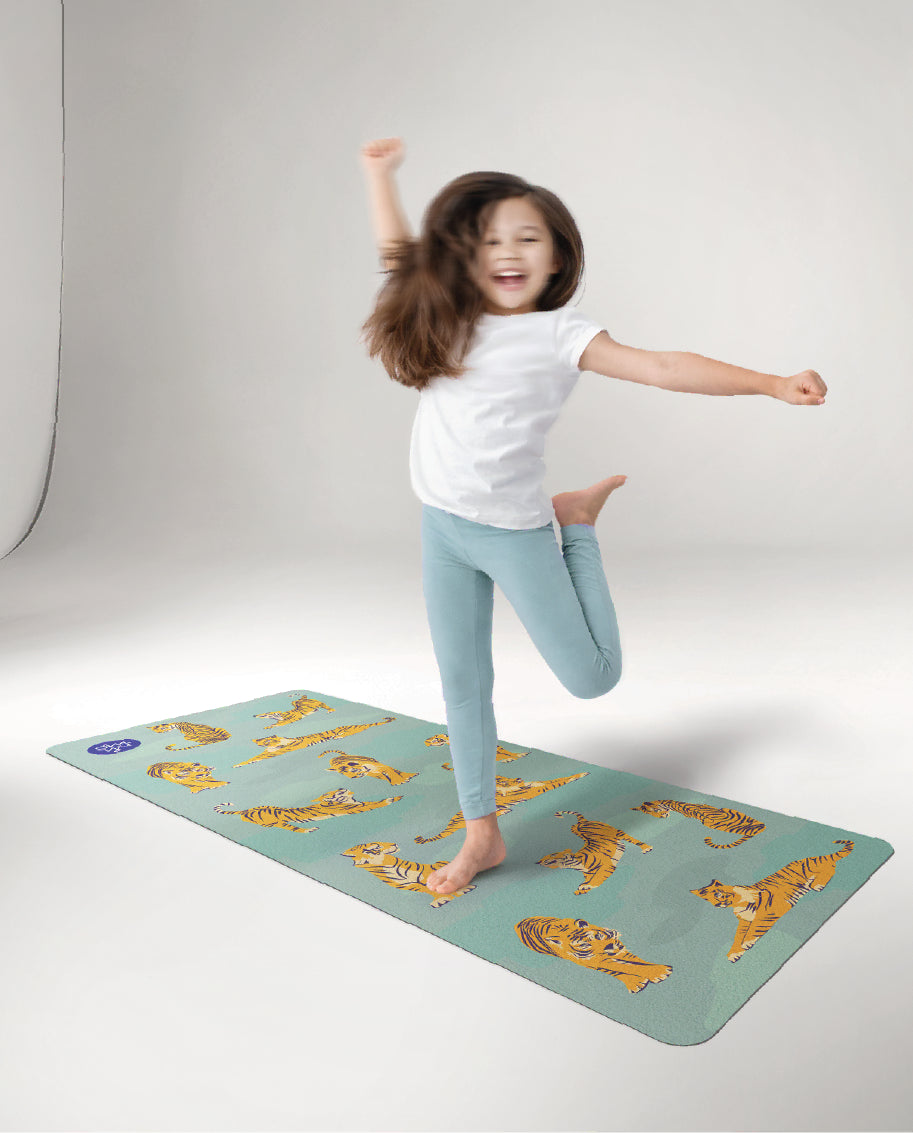 Kids Yogamatte - Moving Tiger
