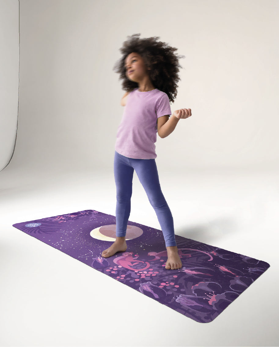 Kinder Yogamatte - Peaceful Moon
