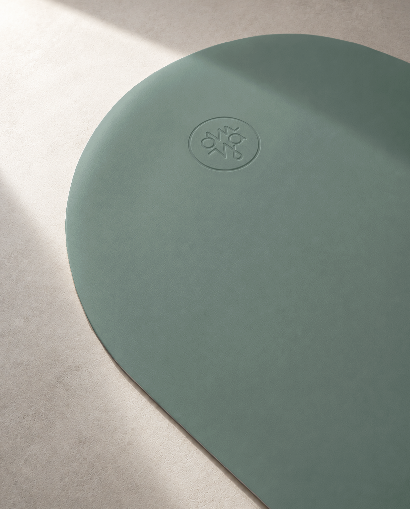 Oval Advanced Grip Yogamatte - Forest