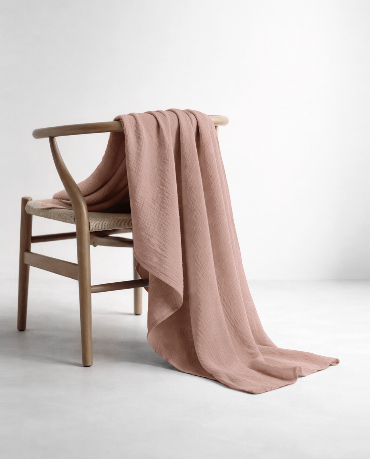 Couverture en mousseline - Blush