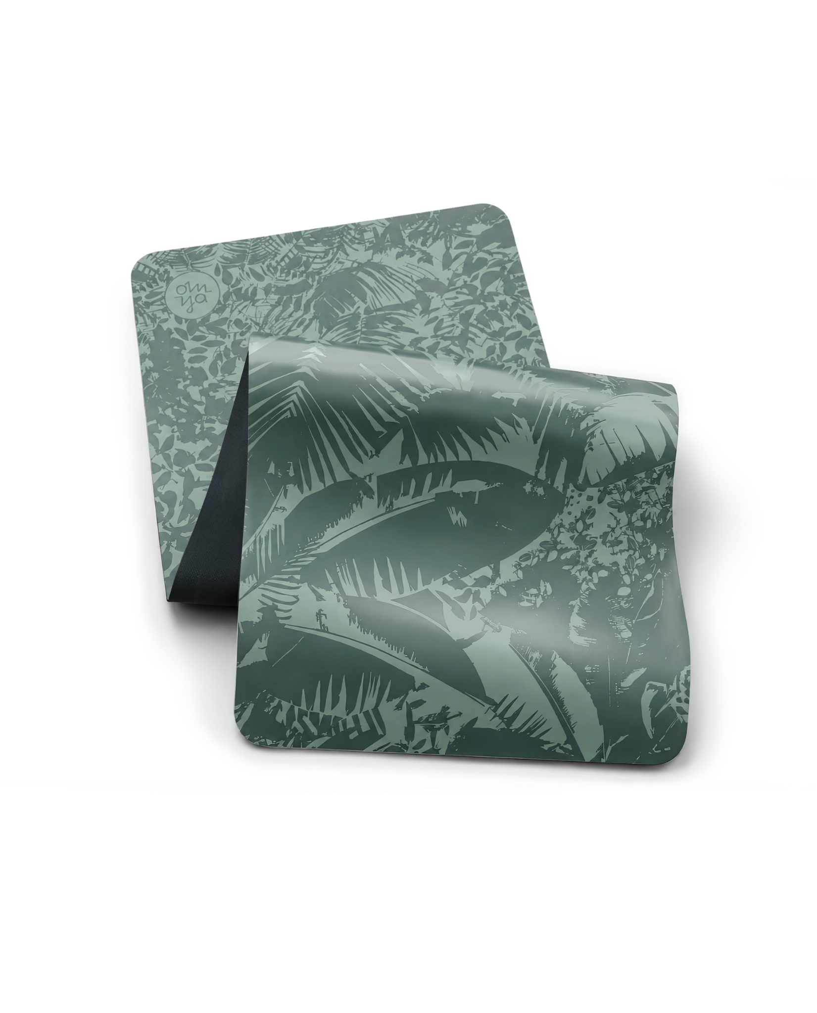 Yogamatte Advanced Grip - Green Botanic