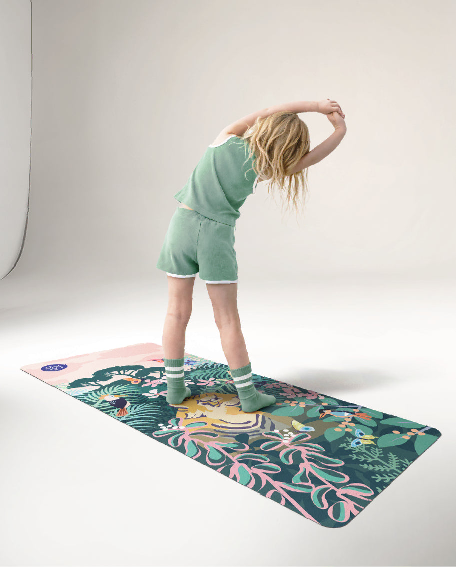 Kids Yogamatte - Curious Tiger