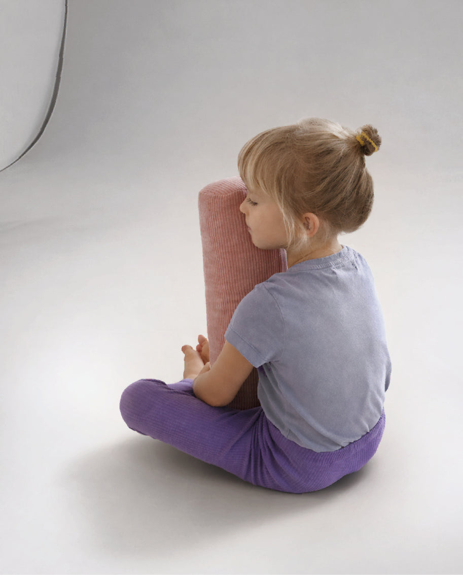 Kids Bolster - Blush Cord